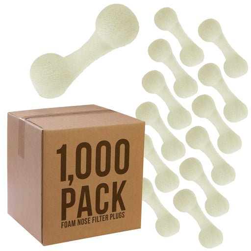 1000 Disposable Nose Filter Plugs: Breathable Dust Plug, Sunless Spray Tanning, Salon, Spa