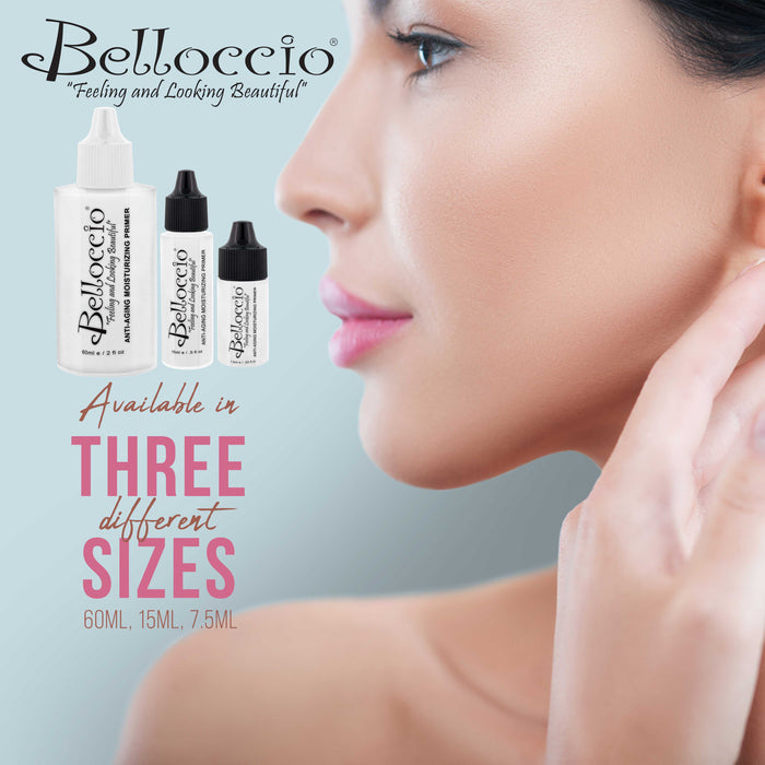 Belloccio Professional Airbrush Makeup Anti-Aging Moisturizing Primer; 2 oz. Bottle
