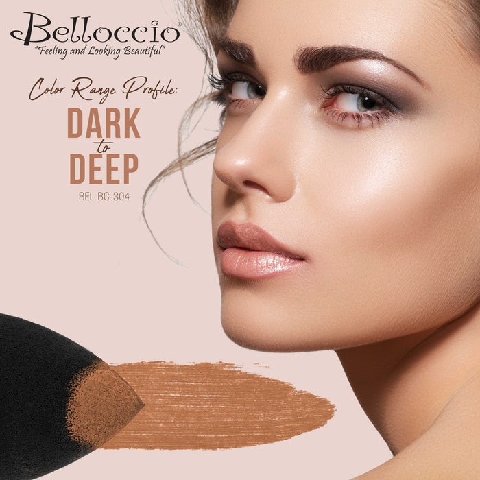 Belloccio High Definition Dark Shade Makeup Concealer 5 gram Jar - Conceal Imperfections, Hide Blemishes, Dark Under Eye Circles, Cosmetic Cream