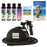 Belloccio Master T95 High Performance Sunless Turbine Spray Tanning System; 4 Solution Variety Pack with Opulence & 8, 10, 12% DHA Simple Tan