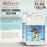 1 Gallon (2 Half Gallons) of Belloccio Simple Tan Professional Salon Sunless Tanning Solution with 8% DHA and Medium Bronzer Color Guide